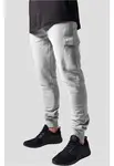 Fitted Cargo Sweatpants Grey