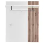 Voleo ŠATNÍ PANEL, bílá, barvy dubu, 90/112/30 cm