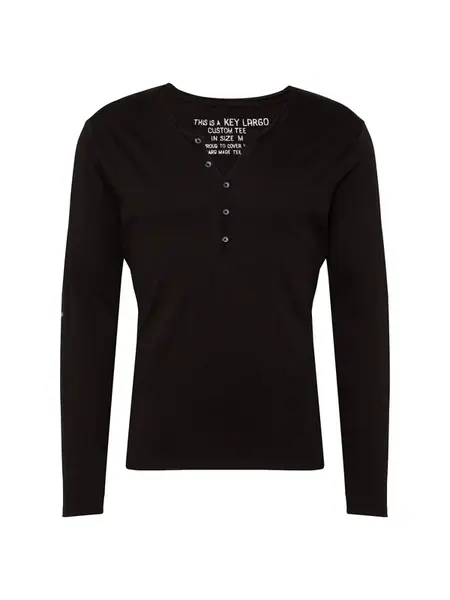 Key Largo Tričko  čierna