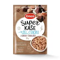 Emco Super kaše 2 druhy čokolády 55 g