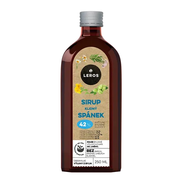 Leros Sirup Klidný spánek 250 ml