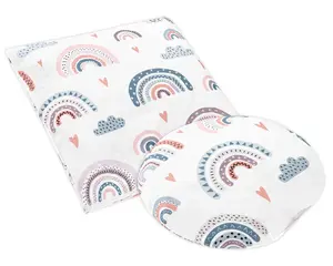 BocioLand Velký a malý nahřívací polštářek termofor s třešňovými pecičkami - Duha