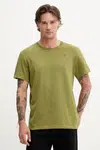 Bavlněné tričko G-Star Raw pánské, modrá barva, D16411-336