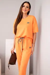 Dámský viskózový set Kesi s krátkými rukávy a kalhotami