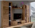 Obývacia stena Flamenco XL, dub lefkas%