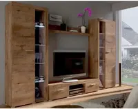 Obývacia stena Flamenco XL, dub lefkas%