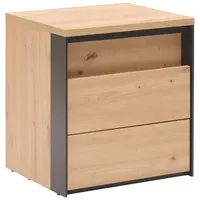 Voleo NOČNÍ STOLEK černá, dub artisan