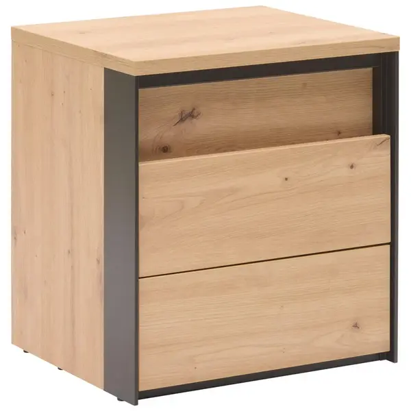 Voleo NOČNÍ STOLEK černá, dub artisan