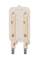 Klip / přívěšek na dudlík Konges Sløjd 2 PACK PACIFIER STRAP 2-pack