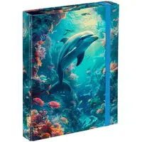 BAAGL DELFÍN Obal na školské zošity A5, mix, veľkosť