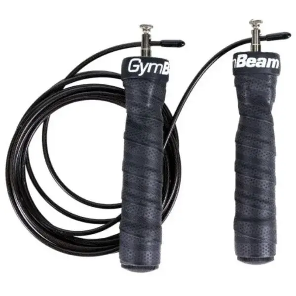 GymBeam ONYX Švihadlo, čierna, veľkosť