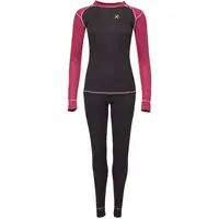 Klimatex DARLA Set dámskej funkčnej bielizne, čierna, veľkosť