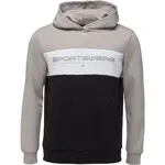 4F SWEATSHIRT COLOR BLOCK Pánska mikina, sivá, veľkosť
