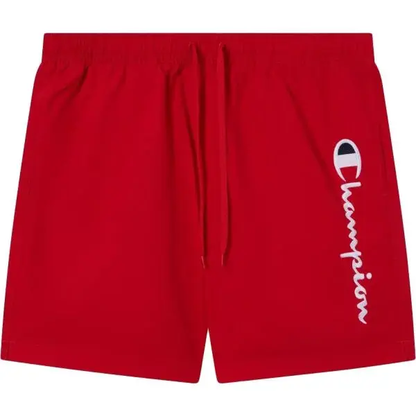 Champion LEGACY Pánske plavecké šortky, červená, veľkosť