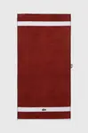 Stredný bavlnený uterák Lacoste L Casual Terre Battue 70 x 140 cm