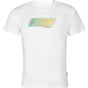PROGRESS DEPORTE RUN Pánske športové tričko, biela, veľkosť