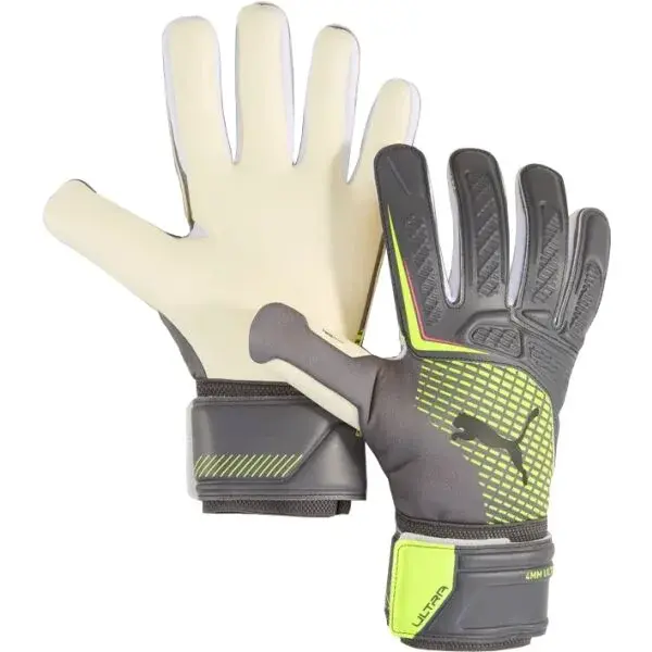 Puma ULTRA PRO NC Brankárske rukavice, tmavo sivá, veľkosť