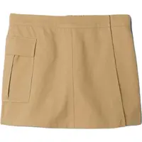 GAP UTILITY WRAP Dievčenská kraťasová sukňa, béžová, veľkosť