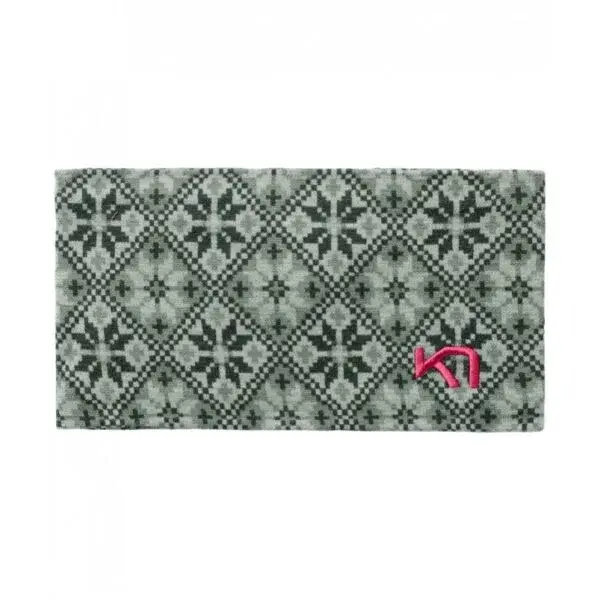 KARI TRAA ROSE Dámska čelenka, tmavo zelená, veľkosť