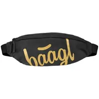 BAAGL SNAP GOLD Ľadvinka, čierna, veľkosť