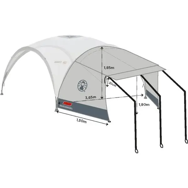 Coleman SHELTER CONNECTOR L Konektor k prístrešku, biela, veľkosť