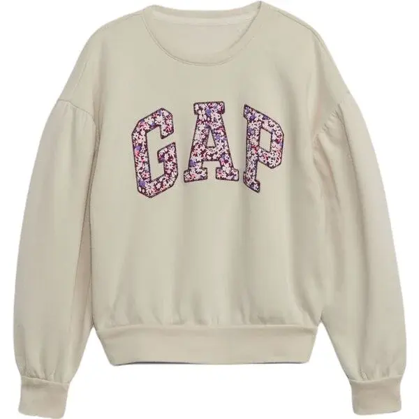 GAP V-GRT Detská mikina, béžová, veľkosť