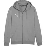 Puma TEAMGOAL CASUALS HOODED Pánska mikina, sivá, veľkosť