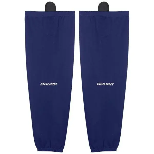 Bauer FLEX STOCK HOCKEY SOCK SR Hokejové štulpne, tmavo modrá, veľkosť