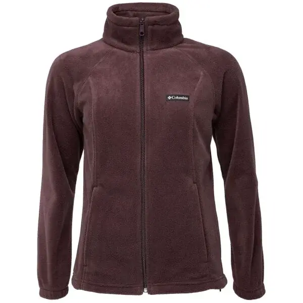 Columbia BENTON SPRINGS FULL ZIP FLEECE Dámska flísová mikina, vínová, veľkosť