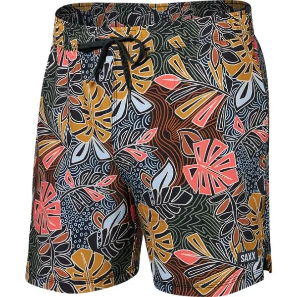 SAXX OH BUOY 2N1 Pánske plavecké šortky, mix, veľkosť