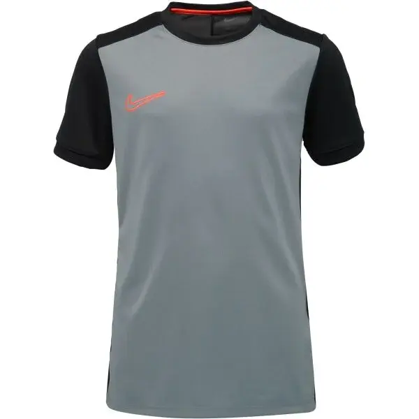 Nike DRI-FIT ACADEMY Detské futbalové tričko, sivá, veľkosť