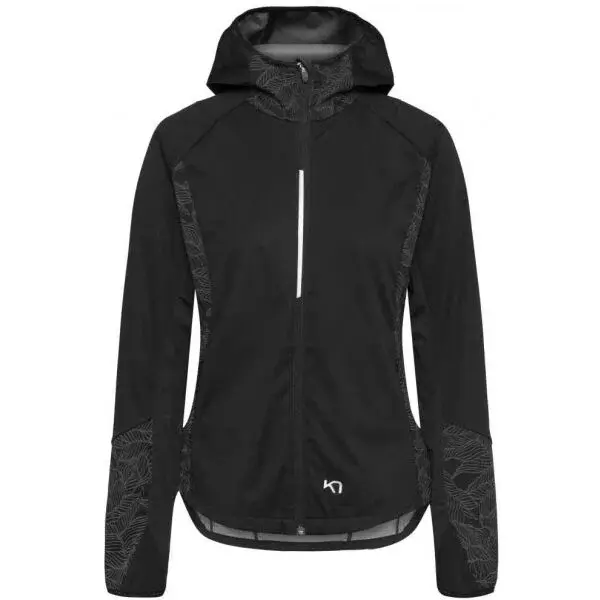 KARI TRAA VILDE THERMAL Dámska športová termobunda, čierna, veľkosť