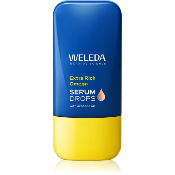 Weleda Serum Drops Extra Rich Omega posilujúce sérum pre výživu a hydratáciu 30 ml