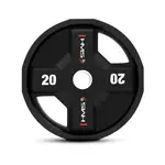 HMS TPC20 Olympijský kotúč, čierna, veľkosť 20 KG