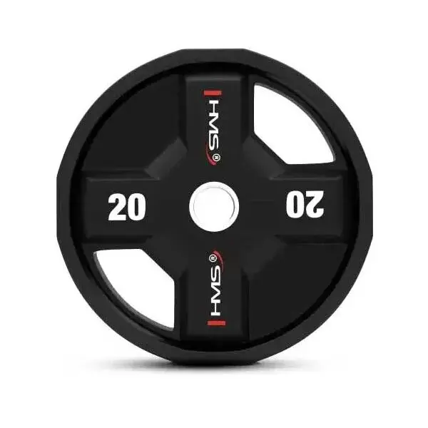 HMS TPC20 Olympijský kotúč, čierna, veľkosť 20 KG