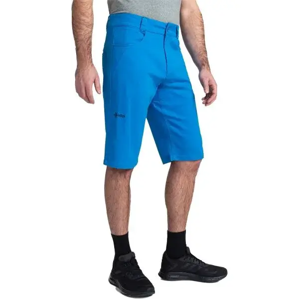 KILPI ALLES Pánske bavlnené šortky, modrá, veľkosť