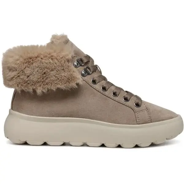 Geox D SPHERICA EC4.1 A Dámska zateplená obuv, béžová, veľkosť