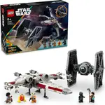LEGO® Star Wars™ 75393 Stíhačka TIE a X-wing – kombinovaná stavebnica