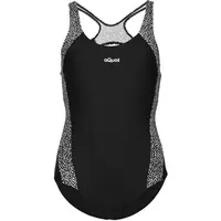 AQUOS ABENNA Dámske jednodielne plavky, čierna, veľkosť