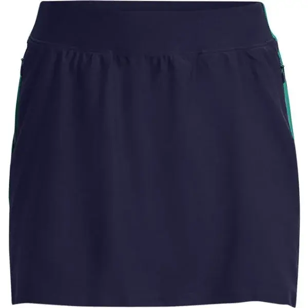 Under Armour LINKS KNIT SKORT Dámska golfová sukňa, tmavo modrá, veľkosť L