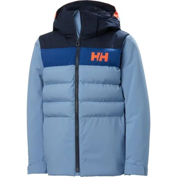 Helly Hansen JR CYCLONE JACKET Chlapčenská  lyžiarska bunda, modrá, veľkosť 12Y
