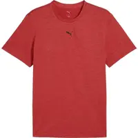 Puma M TAD ESSENTIALS HEATHER CAT TEE Pánske tričko, červená, veľkosť