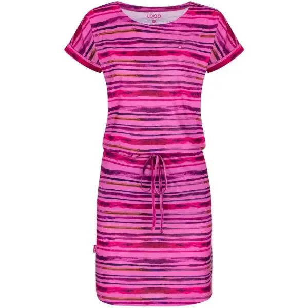 LOAP ANAKONDA Dámske šaty, ružová, veľkosť