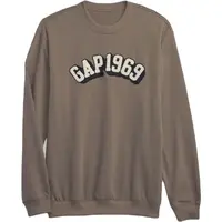 GAP 1969 Pánska mikina, hnedá, veľkosť