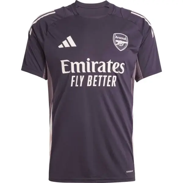 adidas ARSENAL FC TRAINING JERSEY Pánsky futbalový dres, fialová, veľkosť