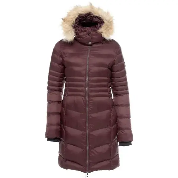 TRIMM DORA Dámsky kabát, vínová, veľkosť XXL