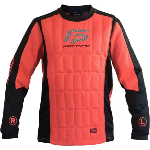 Fat Pipe SHIRT JR Juniorský brankársky dres, oranžová, veľkosť