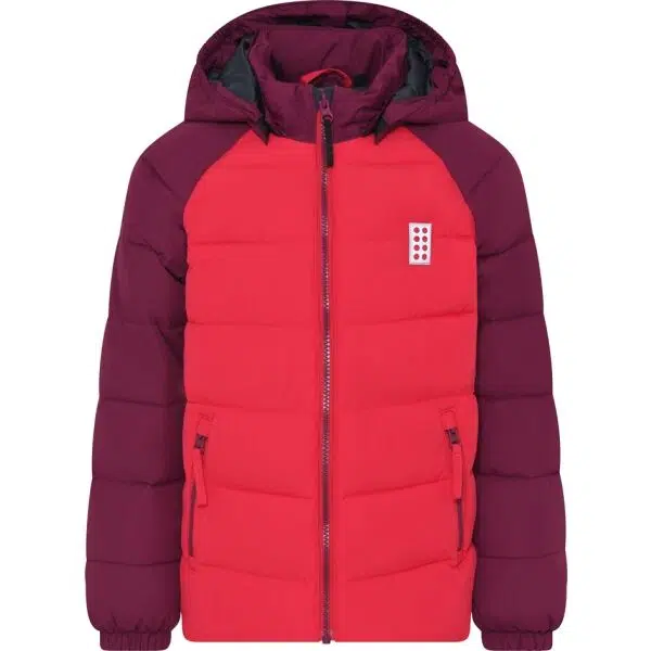 LEGO&reg; kidswear LWJIPE 704 Dievčenská zimná bunda, ružová, veľkosť