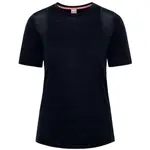 KARI TRAA EMBLA WOOL TEE Dámske tričko, čierna, veľkosť