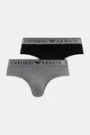 Spodní prádlo Emporio Armani Underwear 2-pack černá barva, EM000251 AF10776